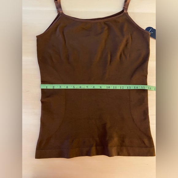 EMPETUA Size 4X Chocolate Scoop Neck Cami Shapewear. - Picture 8 of 11